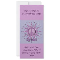 Peace Sun Full Color Rack Card