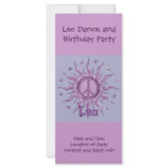 Peace Sun rack cards