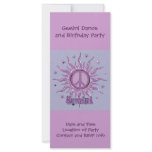 Peace Sun rack cards