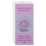 Peace Sun rack cards