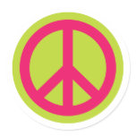 Peace Symbol 01 Sticker