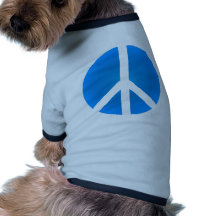 Peace_Symbol Doggie Shirt