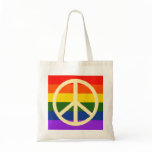 peace symbol flag bags