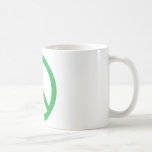 Peace Symbol - Green Mugs