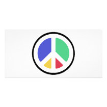 Peace Symbol in colours!
