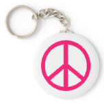 peace symbol keychains