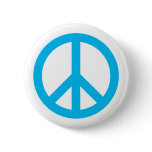Peace Symbol - Light Blue