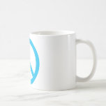 Peace Symbol - Light Blue Coffee Mug