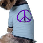 Peace Symbol Sign Love Hippie Anti War Protest pet clothing