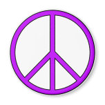 Peace Symbol Sign Love Hippie Anti War Protest magnets