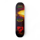 Peace Through Music skateboards