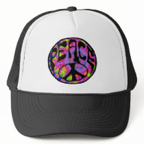 Peace - Tie Dyed Background