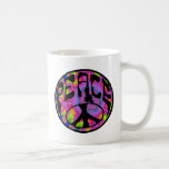 Peace - Tie Dyed Background Mug