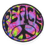 Peace - Tie Dyed Background stickers