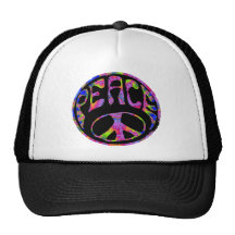 Peace - Tie Dyed Foreground Hats