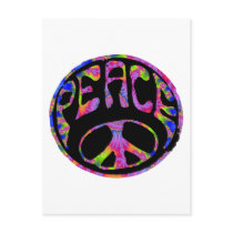 Peace - Tie Dyed Foreground