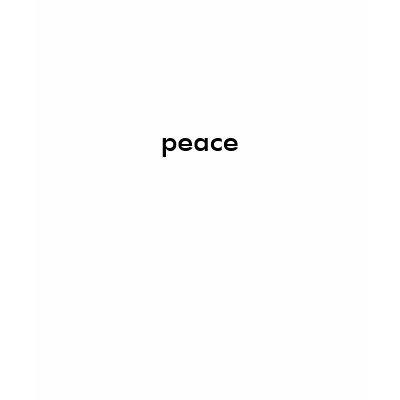 peace t shirt by canis10