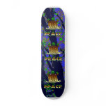 Peace Turtles Skate Board