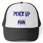 PEACE UP MAN HAT