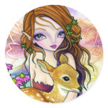 Peace Valley Fawn Deer Fairy-  Sticker