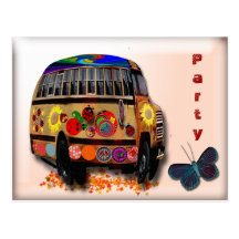 Peace Van Post Card
