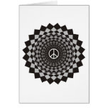 Peace - Weird Design Greeting Card