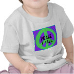 Peace Y'All t-shirts