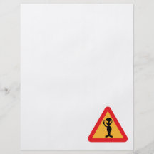 Peaceful Alien Sign Flyer