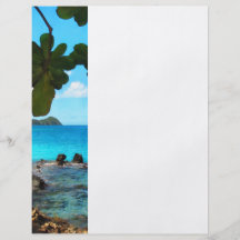 Peaceful Beach St. Thomas Flyer