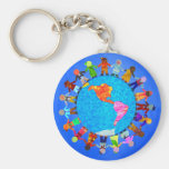 Peaceful Children Key Chain