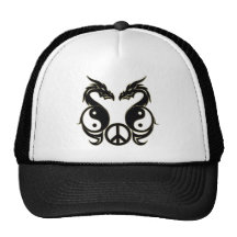 PEACEFUL DRAGONS - YIN & YANG TRUCKER HATS
