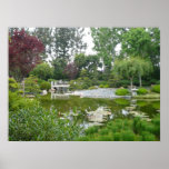 Peaceful garden posters