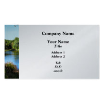 Peaceful Lake - Platinum Business Card