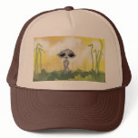 Peaceful Summer Alien Hat
