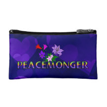 Peacemonger Cosmetic Bag