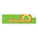 Peacenik bumper stickers