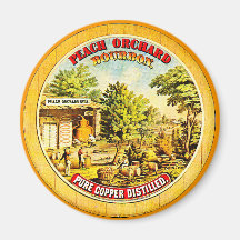 Peach Orchard - Magnet