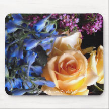 Peach Purple Blue Mousepad