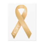 Peach Ribbon postcards