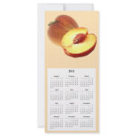 Peach Telephone and Calender card rack cards