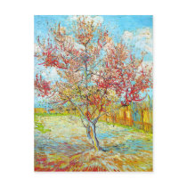 Peach Tree in Bloom at Arles, Van Gogh