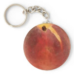 Peach Watercolor - Key Chain keychains
