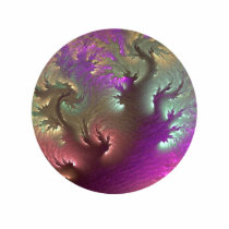 Peaches and Rasperries Christmas Ornament Photo Cutout