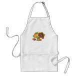 PEACHES & FRUITS BASKET: VINTAGE APRON