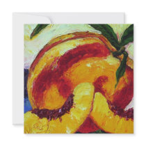 Peaches Party Invitation