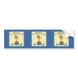 Peachick Handsome like Grandpa bumper stickers