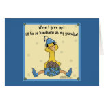 Peachick Handsome like Grandpa cards