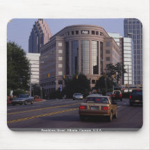 Peachtree Street, Atlanta, Georgia, U.S.A. Mousepad