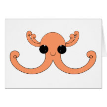 Peachy Octopuss Cards