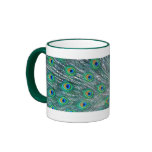 Peacock #1/Ringer mug